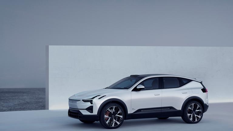 2024 Polestar 3 in white.